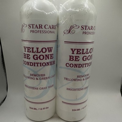 Yellow Be Gone 12oz/354ml (2 Pack Conditioner) New Sealed Free Shipping