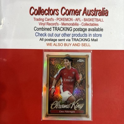 2025-26 Topps Premier League EPL - Chrome King Cesc Fabregas #CK1 - Arsenal