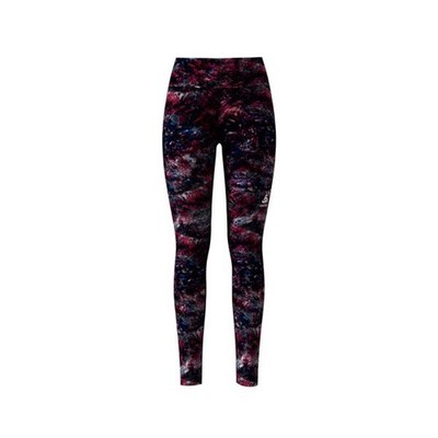 ODLO Damen ELEMENT LIGHT AOP Tights Größe XS Laufhose Runninghose