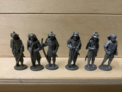 Komplettsatz Metallfiguren Samurai Üei