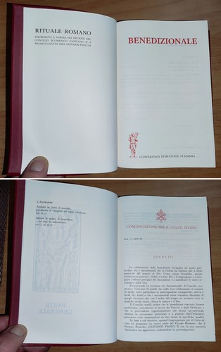 Rituale Romano BENEDIZIONALE tutti i riti benedizioni liturgiche e extra. 1 ediz - Foto 8 di 24