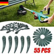Kunststoff Ersatzmesser 23 cm für Bosch Art 26-18 LI Rasentrimmer, 50 Stück NEU