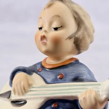 Rare Hummel Figurine Joyful 53 Goebel Germany 1960 1972 TMK 3