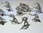 Wargaming Miniatures 15mm Lizardmen Warriors Lot Fantasy Vintage Metal — photo 6