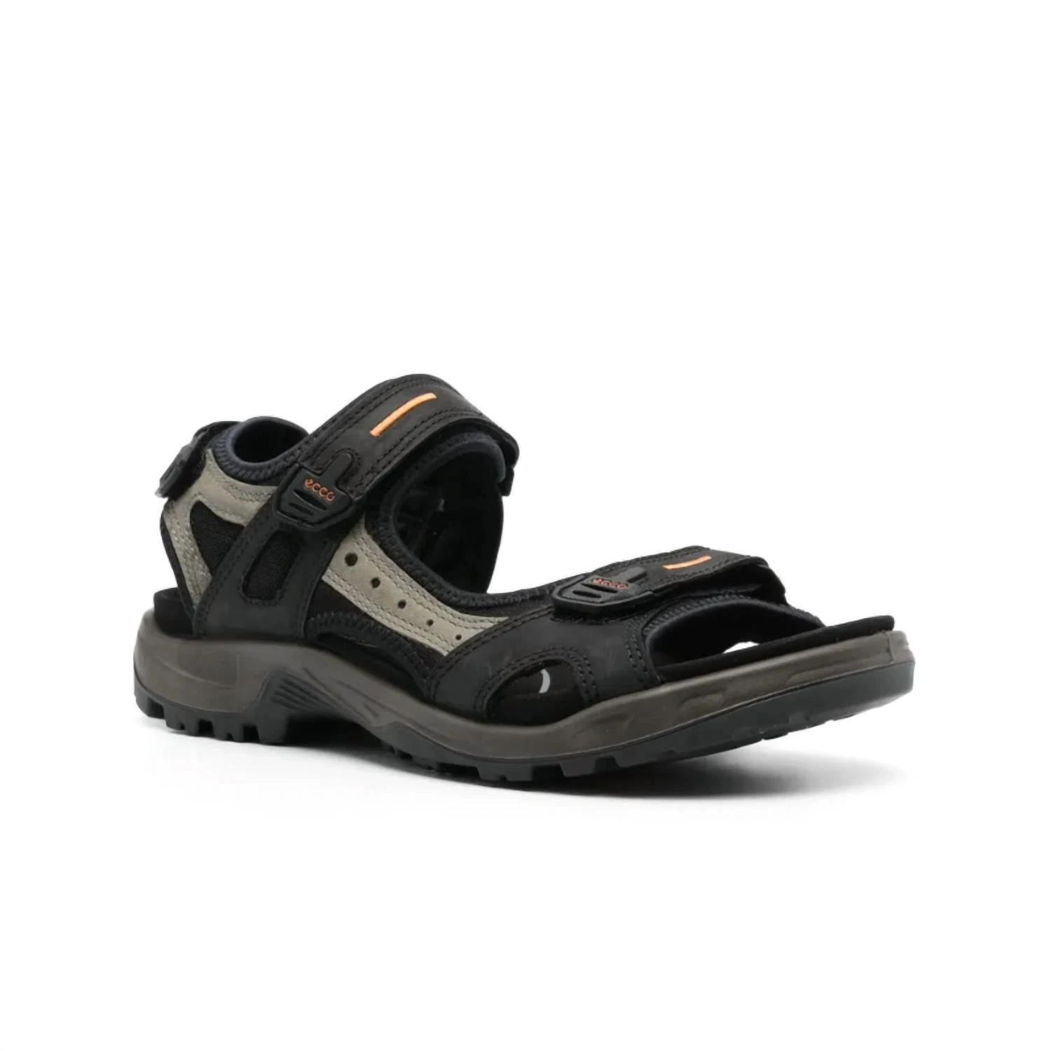 Ecco Men's Offroad Touch-Strap Sandal Black