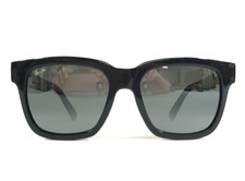 Maui Jim Sunglasses MONGOOSE MJ540-02 Black Gloss Frames w/ Neutral Grey Lenses