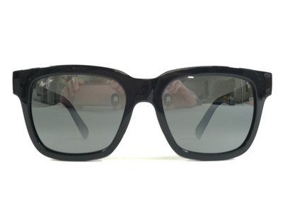 Maui Jim Sunglasses MONGOOSE MJ540-02 Black Gloss Frames w/ Neutral Grey Lenses