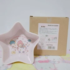 Little Twin Stars m4Y Sanrio Mino Ware DieCut Bowl New 2014 Japan