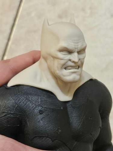 Batman Head From Rear Custom Dark Knight Returns Batman Head 1/6 Scale | eBay