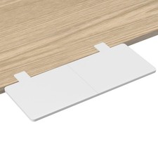 Suptek Clamp-on 9.5 x 23.6 inch Desk Extender, Wrist Support, Foldable Keyboard