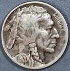 1920-D 5C BUFFALO NICKEL  KM# 134 Grade: VG+ A7268