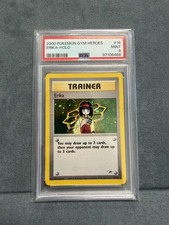 Erika-Holo Pokemon Gym Heroes 16 NM PSA 9 on eBay