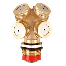 Misting Nozzle Copper Atomizing Spray Mister Nozzle Head Replacement Nozzle