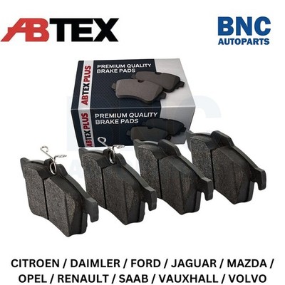 Abtex Rear Brake Pads fits FORD TOURNEO CONNECT / GRAND 2013-2022