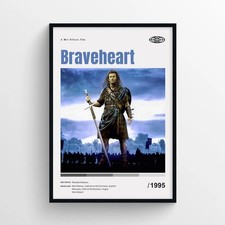 Braveheart 1995 Historical War Movie Minimali...