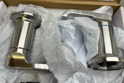 #ad Delta H588SS PR Tetra Roman Tub Handles Lever Lumicoat Stainless $34.99