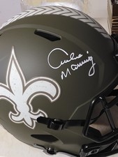 Archie Manning New Orleans Saints Football Helmet Signed Original. Rep