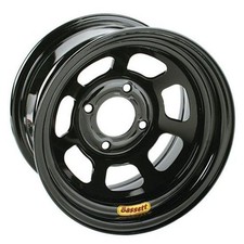 Bassett 13x7 Ponymini Stocklegend Racing Wheel 4 On 4.5 Black Bassett 13x7 Ponymini Stocklegend Racing Wheel 4 On 4.5 Black