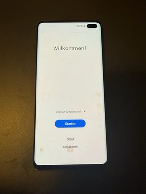 Samsung Galaxy S10 Plus 512gb mit leichtem Display-Burn-In / Kein SIMLOCK