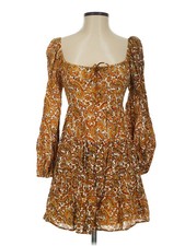 Faithfull the Brand Women Brown Casual Dress 2