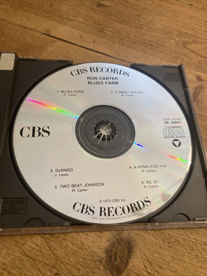 Cti Cd- Ron Carter- Blues Farm - Cobham- 10022 - Bild 2 von 3