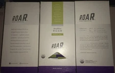 60 Roar Black Tea Bags 3 Boxes 20 Count Breakfast Organic Pyramid Sachets 1.67oz