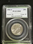 1941-S PCGS MS65 Washington Quarter Old Holder