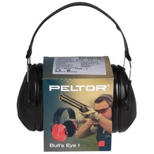 Peltor Bull's Eye I Hearing Protectors Safety Earmuff Combat Ear Defenders Black