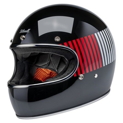 Biltwell Gringo RWB Raceflow Helmet Black Size XL