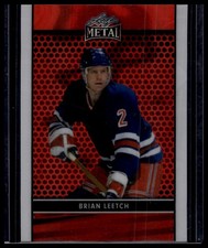 2024 Leaf Collective Red Lava Metal Brian Leetch 1/1 PROOF