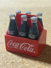1995 Vintage Coca-Cola 6-Pack Coke Bottles Refrigerator Magnet