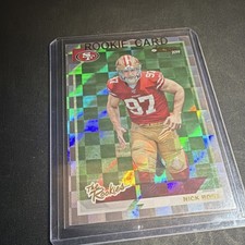 Panini Donruss 2019 The Rookies Nick Bosa Rookie San Francisco 49ers #TR-18