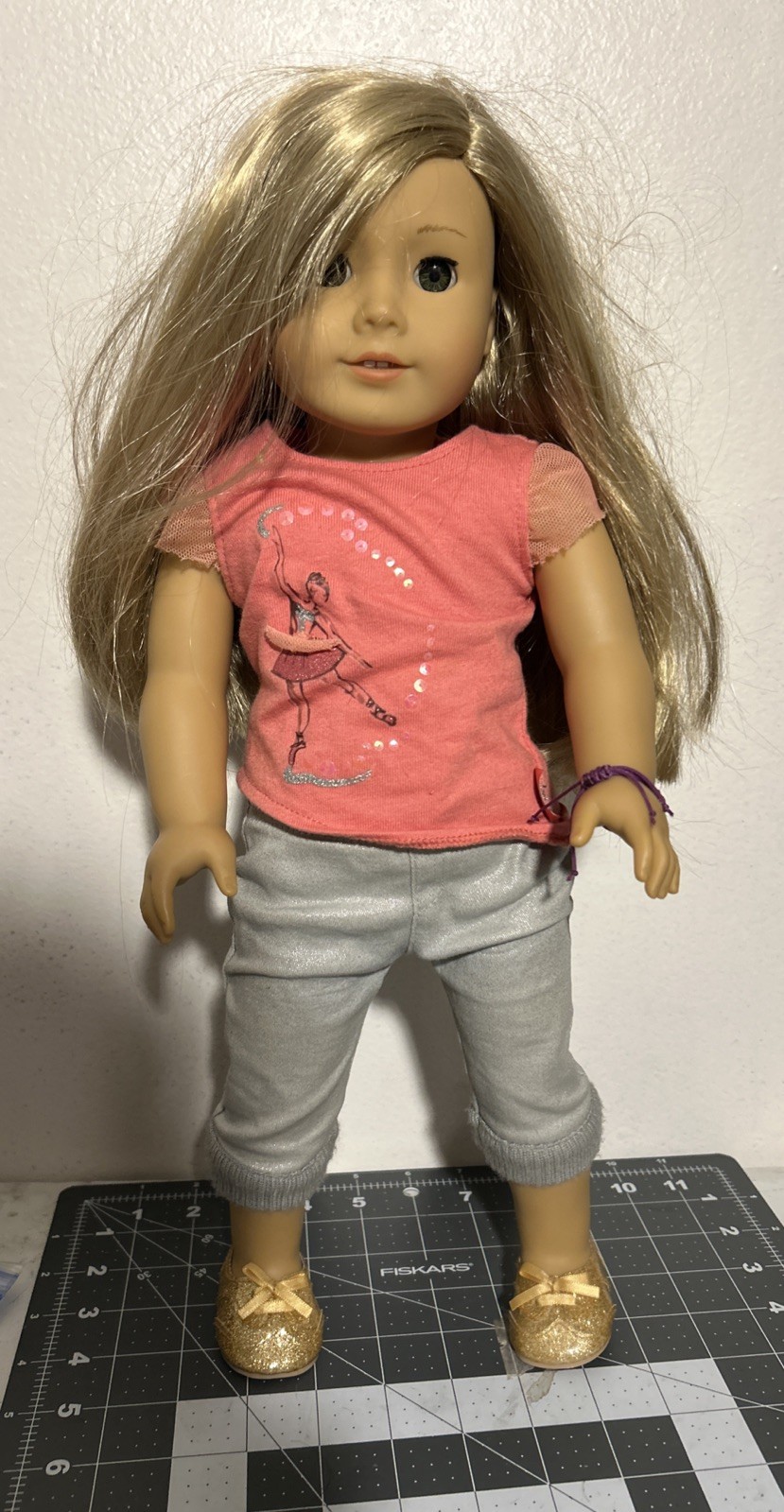 2014 American Girl Doll Isabelle Palmer In Meet Outfit
