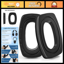 Gel Ear Pads for Hearing Protection Earmuffs - Replacement Cushions for Comfort