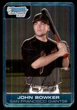 John Bowker 2006 Bowman Chrome #BC168 Giants MLB READ FREE SHIPPING AutographDen