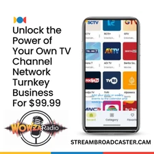 Unlock what our  TV Station Network Turnkey Business-can do for you! Buy Today