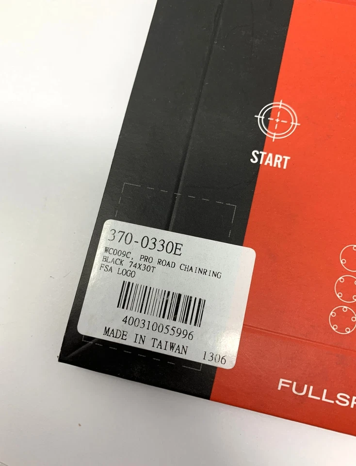 FSA Pro Road 30T x 74mm BCD Chainring - New - Image 4 of 4