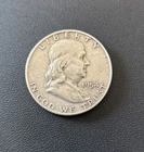 1954-D Franklin Half Dollar - 90% Silver - Circulated - Very Fine