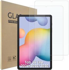 2-Pack Screen Protector for Samsung Galaxy Tab S6 Lite, 9H Tempered Glass