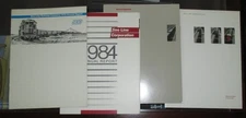 SOO Line Railroad - Annual Report - Lot of 4 - 1979,84,86,88