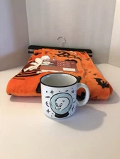 Casper The Friendly Ghost (VIRAL) Halloween BOO! Soft Plush Throw 50X70 & Mug
