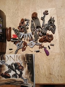 LEGO BIONICLE: Rahkshi Panrahk (8587) Complete With Instructions Purple Kraata 
