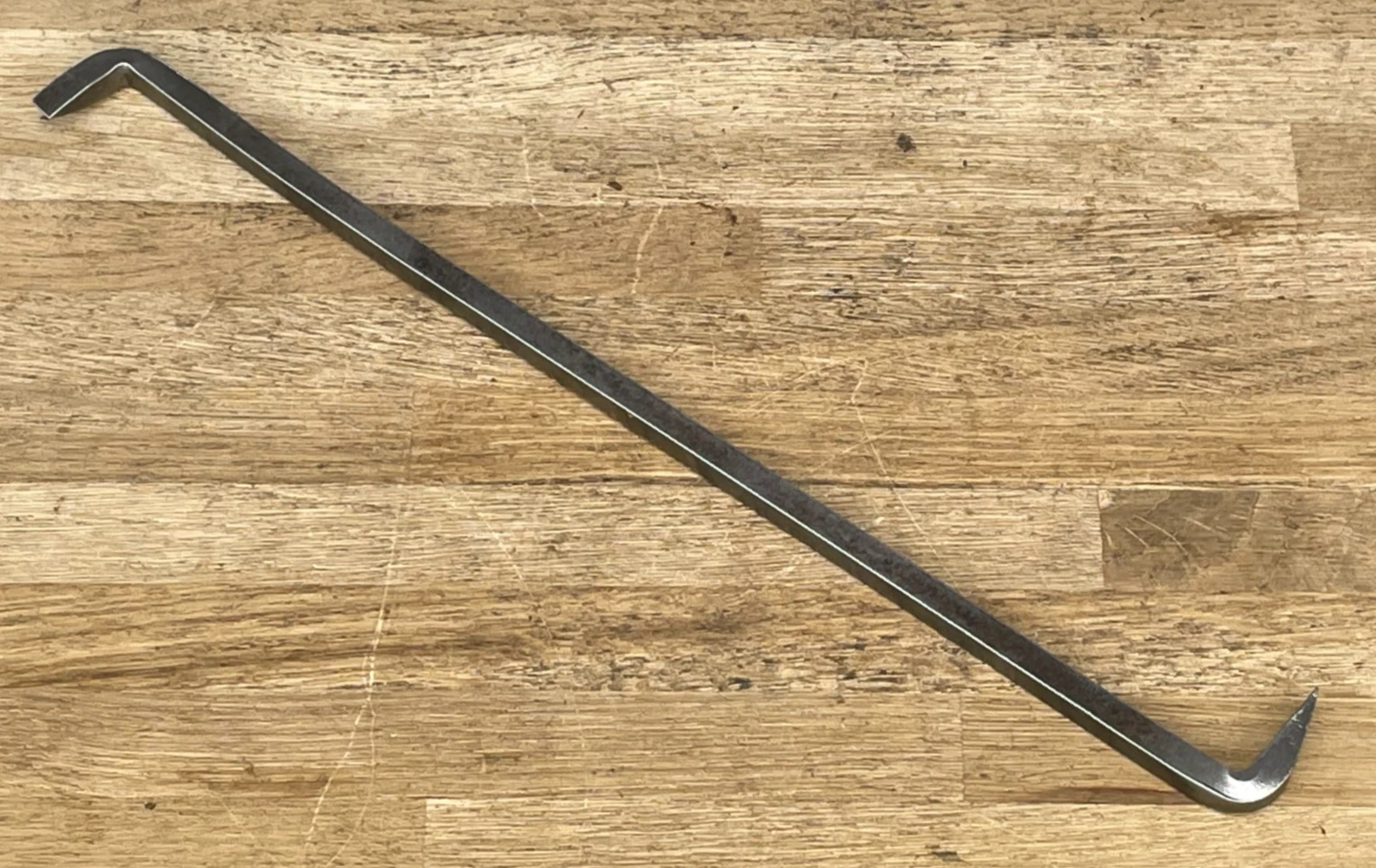 Vintage Double End 11" Long Offset Screwdriver Chisel 1/4" & 1/4" Old Tool