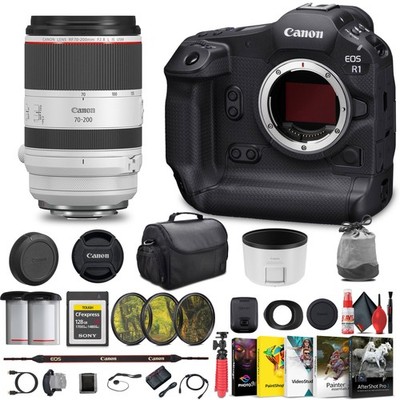 Canon EOS R1 24MP Full-Frame BSI Sensor Mirrorless Camera