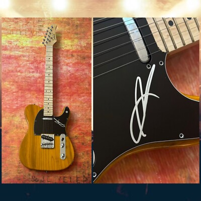 GFA Blue October Band * JUSTIN FURSTENFELD * Signierte Seltene E-Gitarre COA