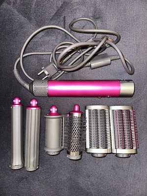 Dyson AirWrap Complete Long, Multi-Haarstyler, Fuchsia/Nickel, Fön, Locken