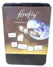 RARE Thinkgeek Firefly Magnetic Poetry, New in Box 2014
