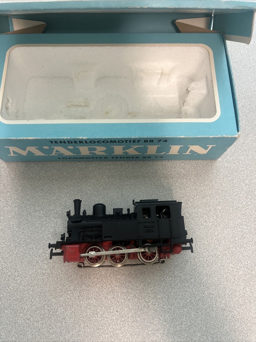Märklin 3029 H0 Steam Locomotive Tender Black Tested for