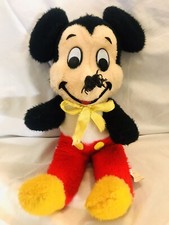 WALT DISNEY VINTAGE PLUSH MICKEY MOUSE CHARACTERS CALIFORNIA STUFFED TOYS