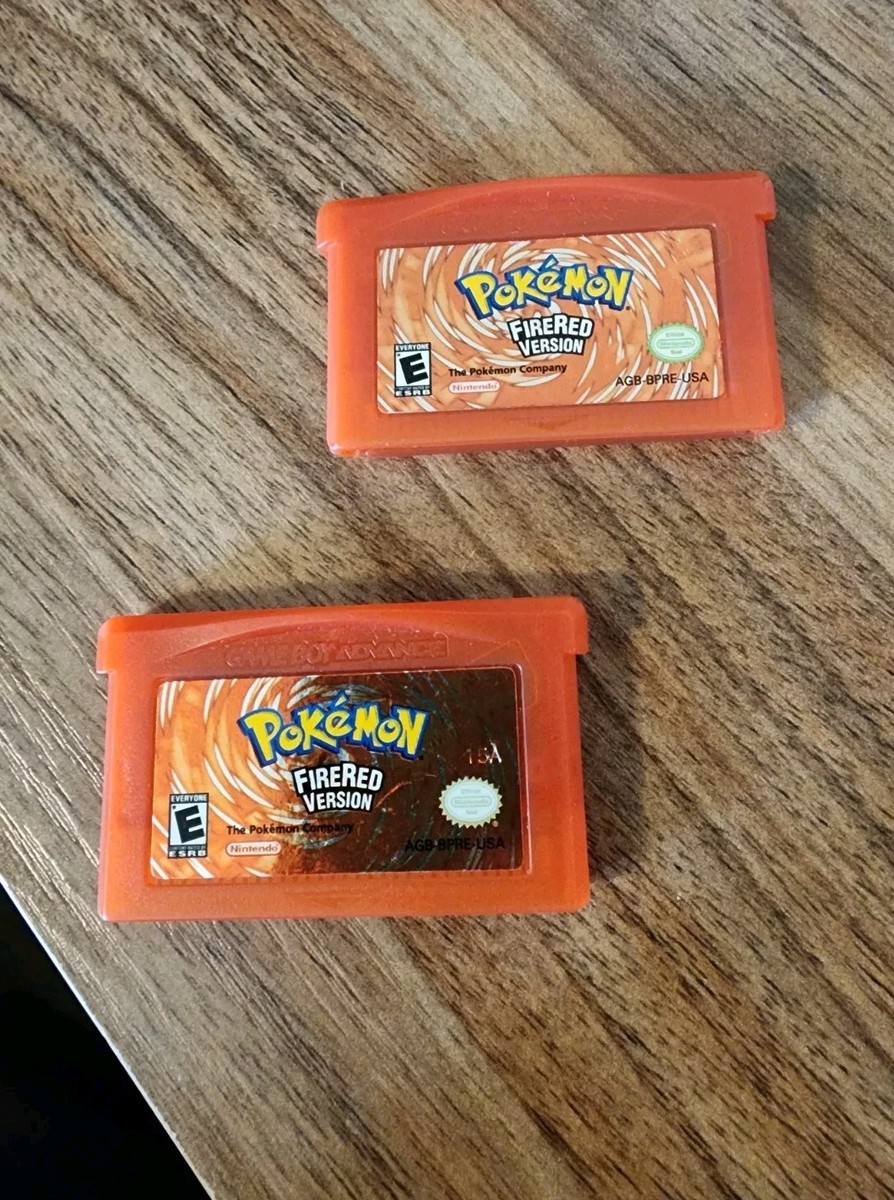 Pokemon Fire Red Authentic GBA Gameboy Advance - All 386 Pokemon 45496734114